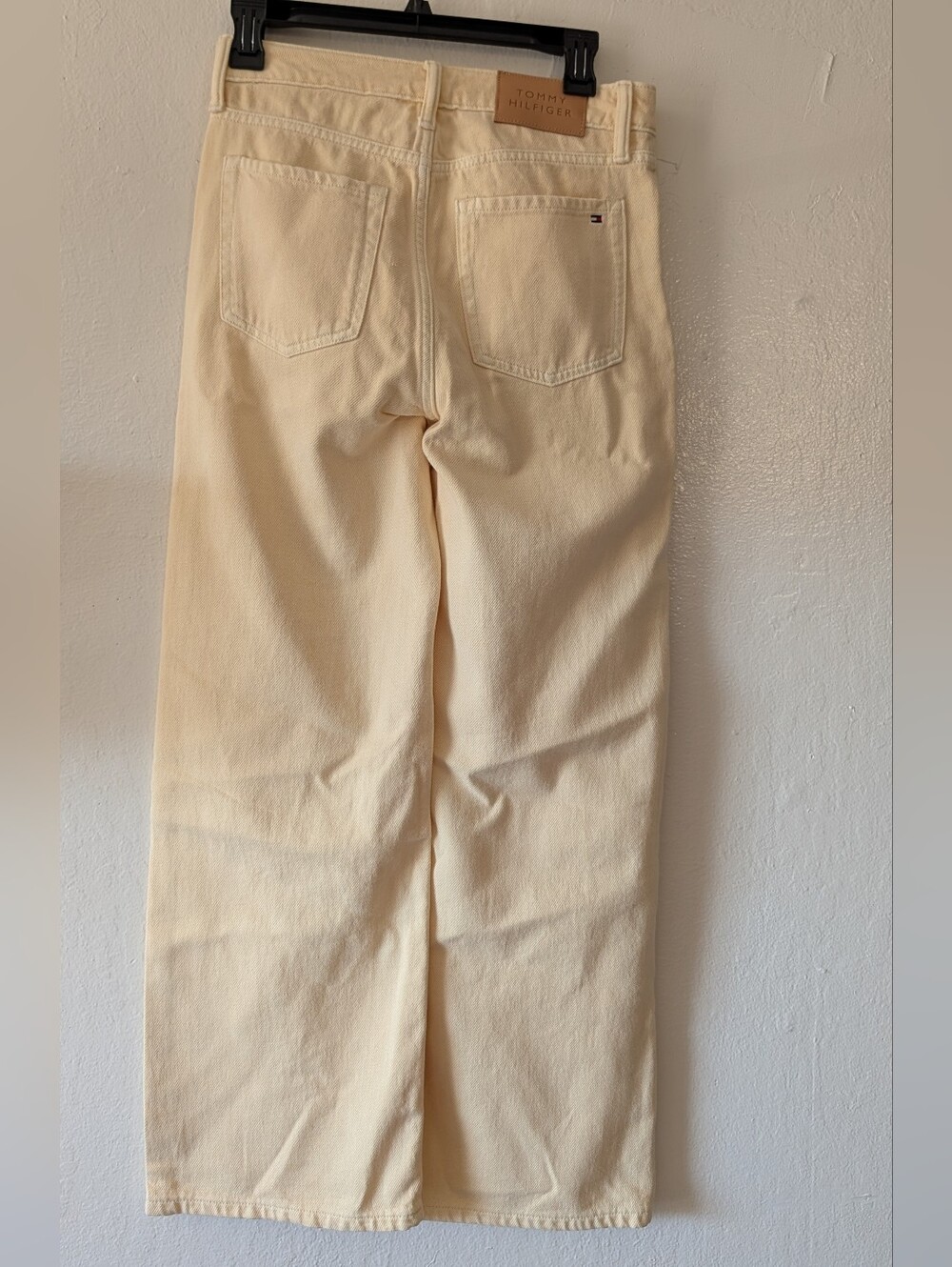 Women's Cream High-rise Modern Wide Leg - Picture 2 of 4